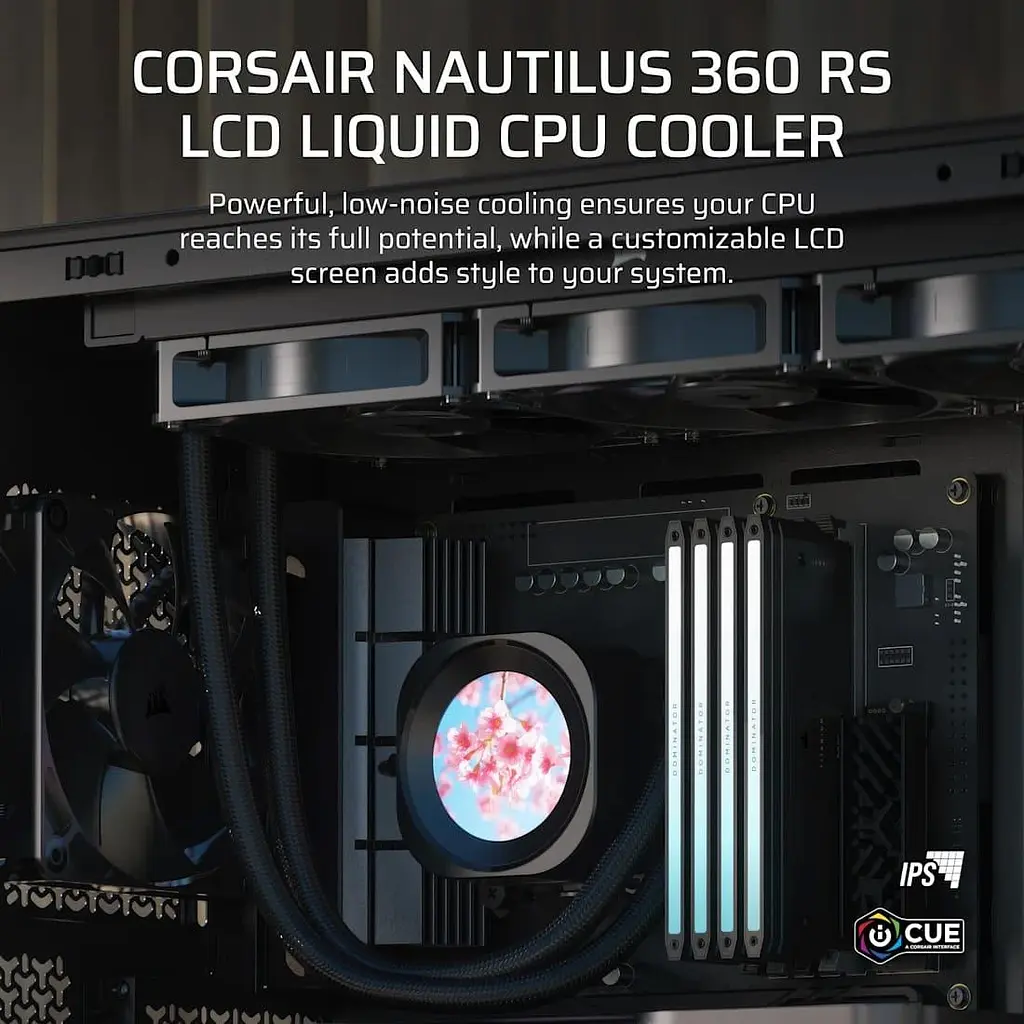 СВО Corsair Nautilus 360 RS LCD (CW-9061033-WW) - фото 3