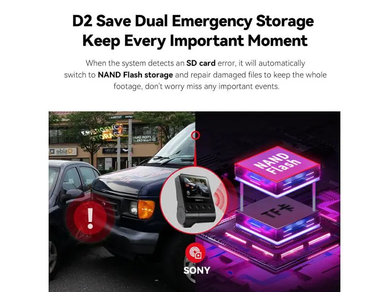 Відеореєстратор DDPai Z50 Dual GPS - фото 8