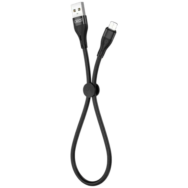 Кабель XO microUSB NB179 2.4A/0.25m Black