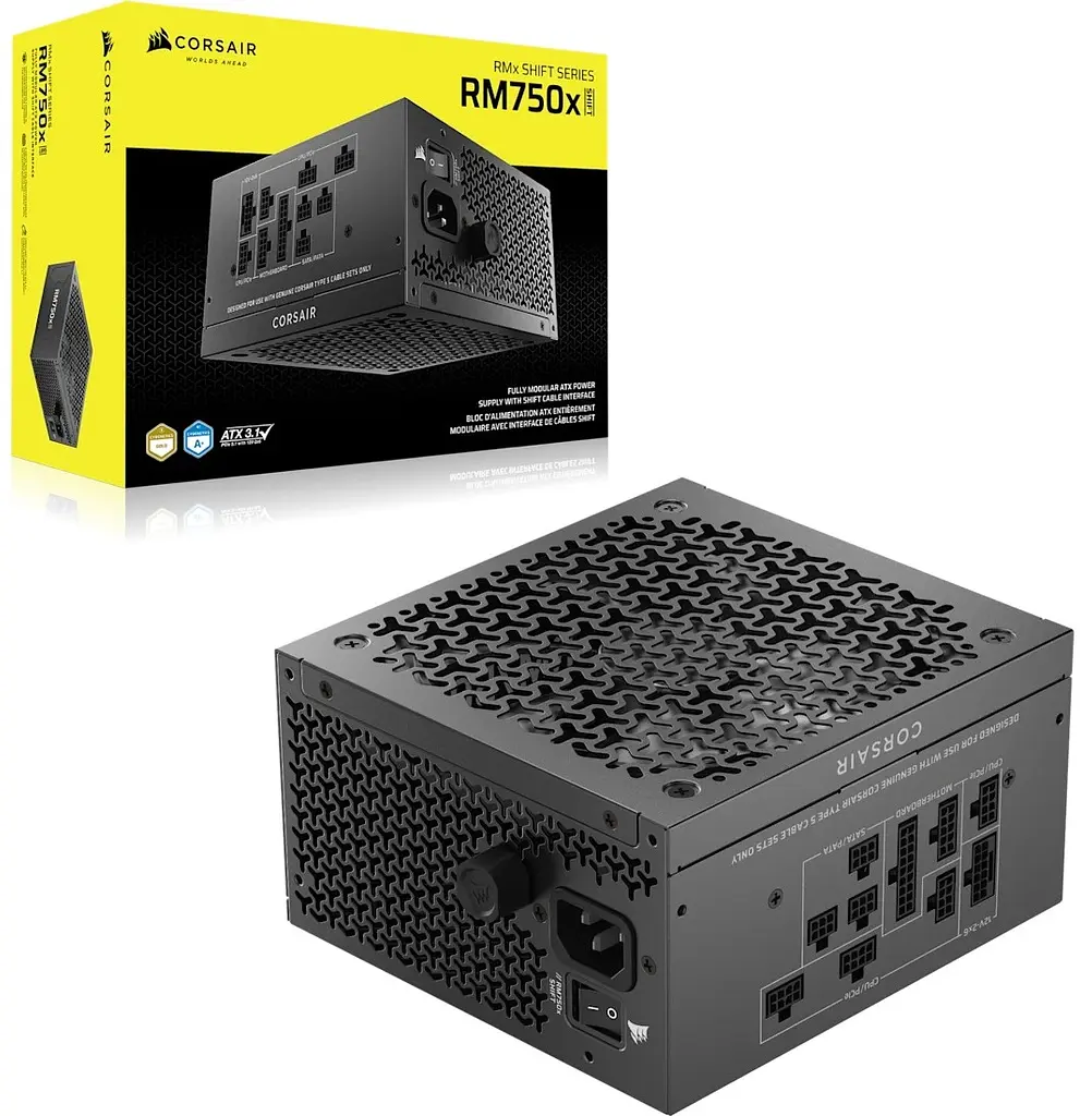 Блок живлення Corsair RM750x Shift ATX 3.1 750W (CP-9020298-EU) - фото 8