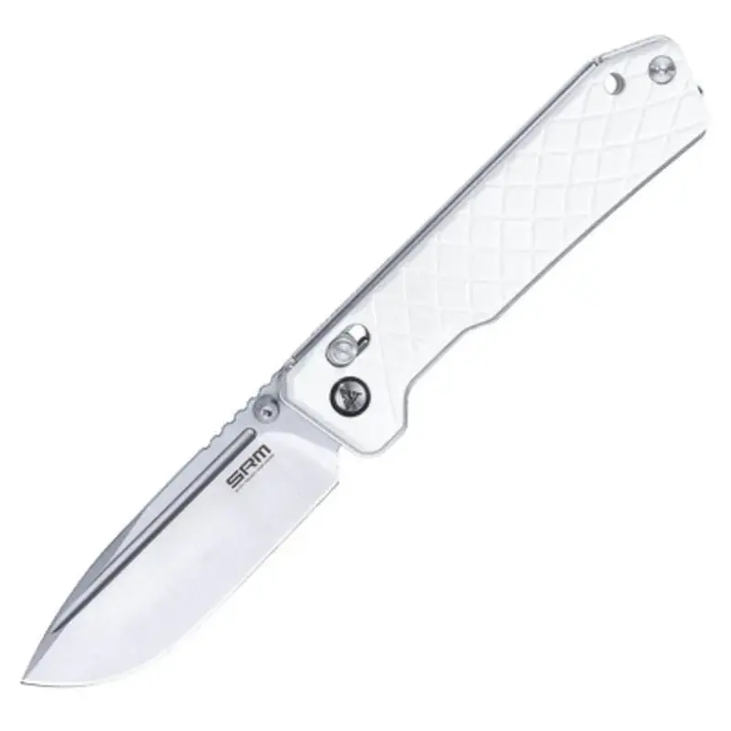 Ніж SRM Rubik 7228B 14C28N, White G10, Satin (7228B-GT2) - фото 3