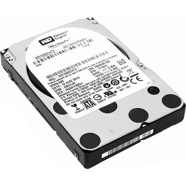 Накопичувач HDD 2.5 SATA 1.0 TB WD VelociRaptor 10000rpm 64MB (WD1000CHTZ) - фото 2