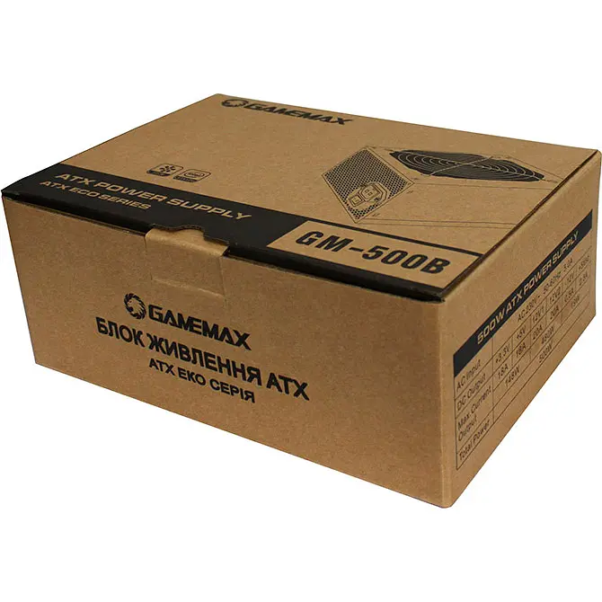 Блок питания GameMax 500W (GM-500B) [93733] - фото 6