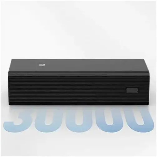 Зовнішній акумулятор Xiaomi 30000mAh 18W (BHR9126GL) чорний - фото 3