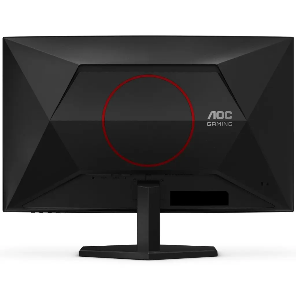 Монітор TFT 27" AOC C27G42E, VA, 180Гц, вигнутий,  2хHDMI, DP, колонки, чорно-червоний (C27G42E) - фото 4