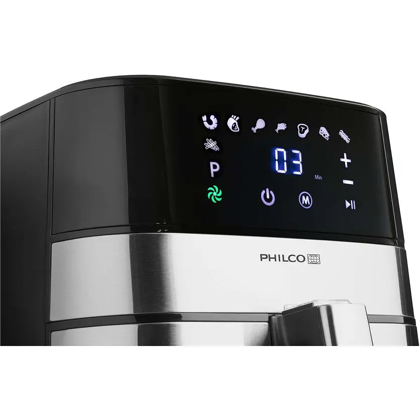 Аерофритюрниця Philco PHAF 5000 чорно-сталева [112376] - фото 6