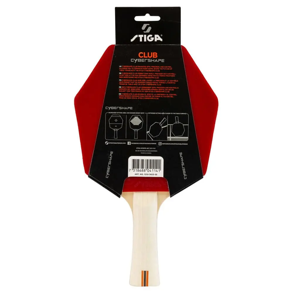 Ракетка для настільного тенісу Stiga Club Cybershape FL (1210-1403-35) - фото 5