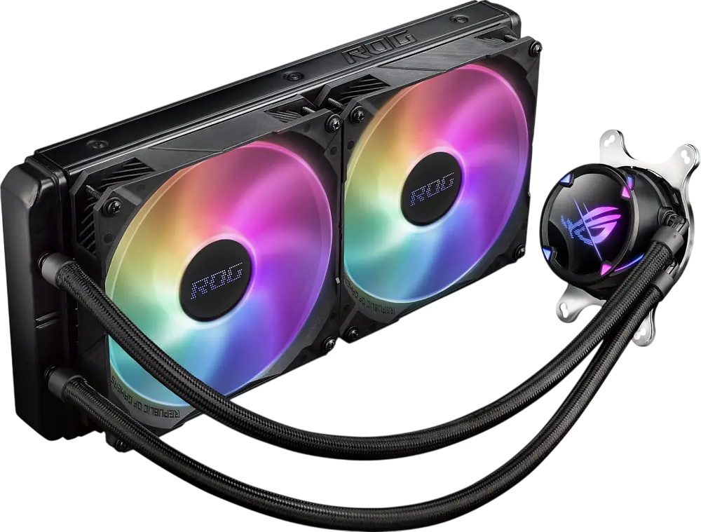 Водяне охолодження Asus ROG STRIX LC II 280 ARGB Black (90RC00C1-M0UAY1) - фото 3