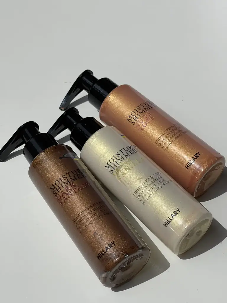 Шиммер крем-гель зволожувальний Nudе Rose Moisturizing Shimmer Hillary 100 мл - фото 5