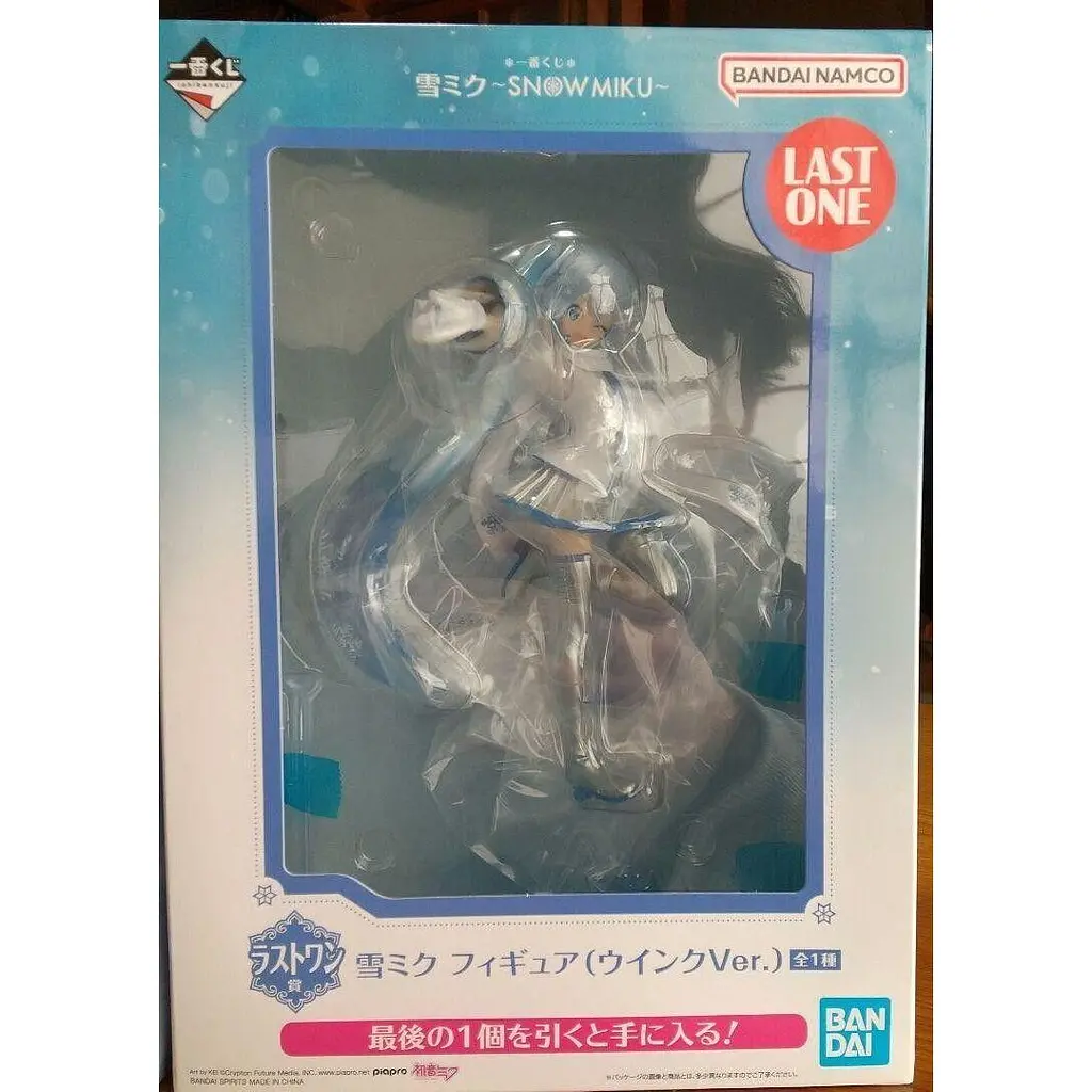 Фигурка Bandai Мику Хацунэ Hatsune Miku Snow 18 см B HM Sv 1 - фото 2
