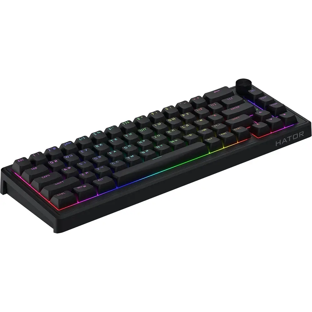Клавіатура USB HATOR Skyfall 65 HTK1160UA Black UA - фото 5