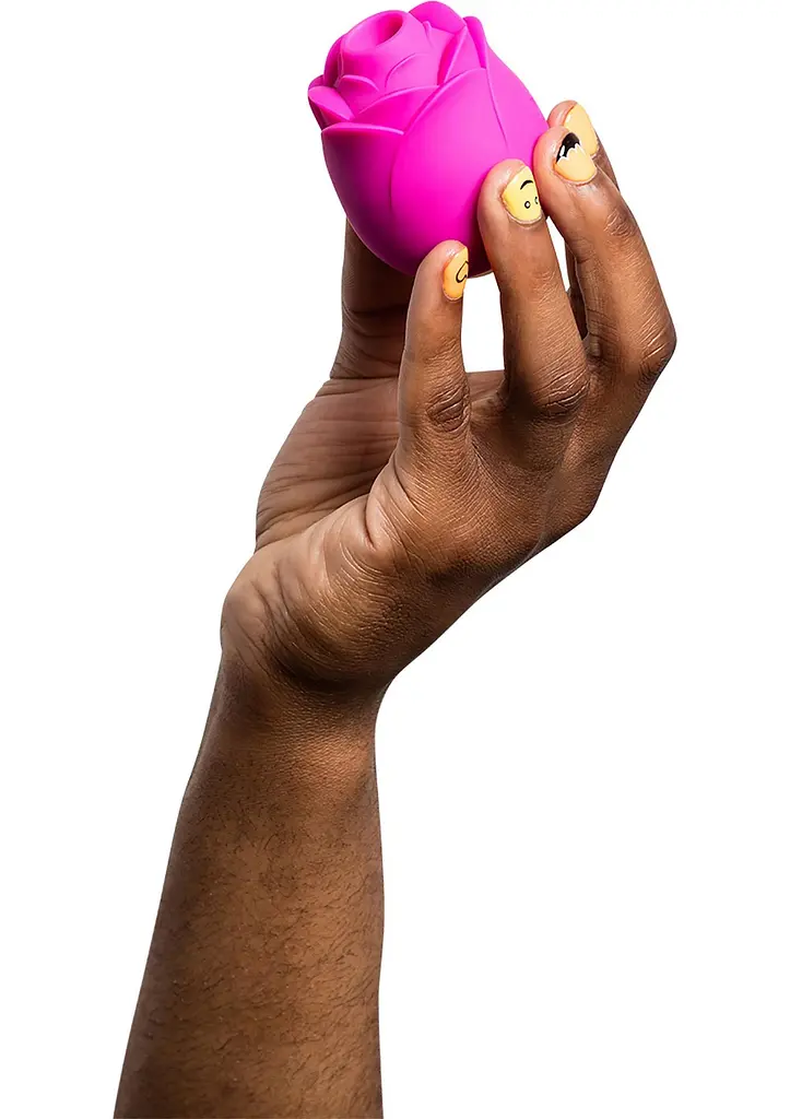 Вакуумный стимулятор клитора Romp Rose розовый - фото 12