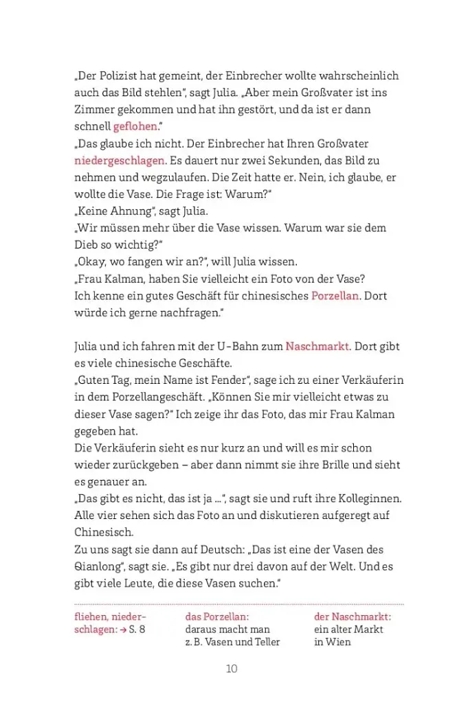 Raetsel um die chinesische Vase. Lektüre mit Audios online - фото 9