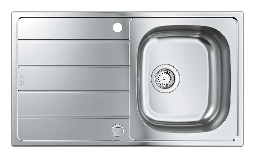 Кухонна мийка з нержавіючої сталі Grohe K200 31552SD1, Нержавіюча сталь - фото 3