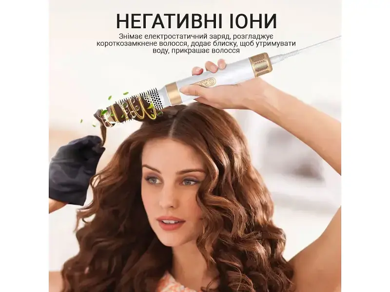 Фен-мультистайлер Inspire WT-626-B 7 в 1 White - фото 4