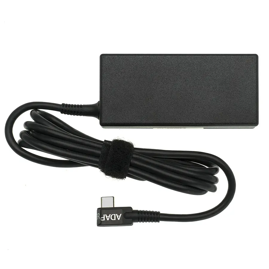 Блок живлення для ноутбука HP TYPE-C 45W, black, L-подібний роз'єм, black, Rectangular - фото 3