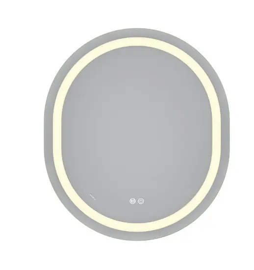Дзеркало Mixxus Premium ELLIPSE MV05-80x70-REVERSE (LED Touch, Anti-fog (3-6,5kK)) (MP6643) - фото 4