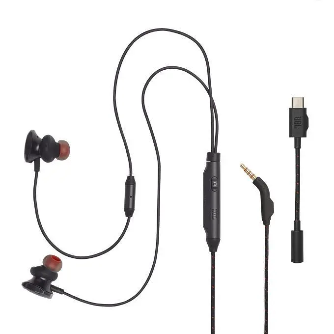 Навушники з мікрофоном JBL Quantum 50С JBLQTUM50CBLK Black - фото 4