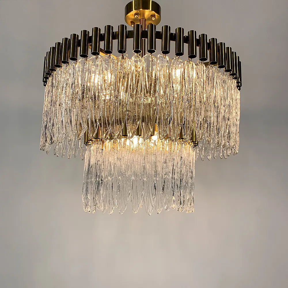 Люстра-реплика Crystal Icicle на 9 ламп (диаметр 60 см) Line.F MJ 187-600 AB - фото 2