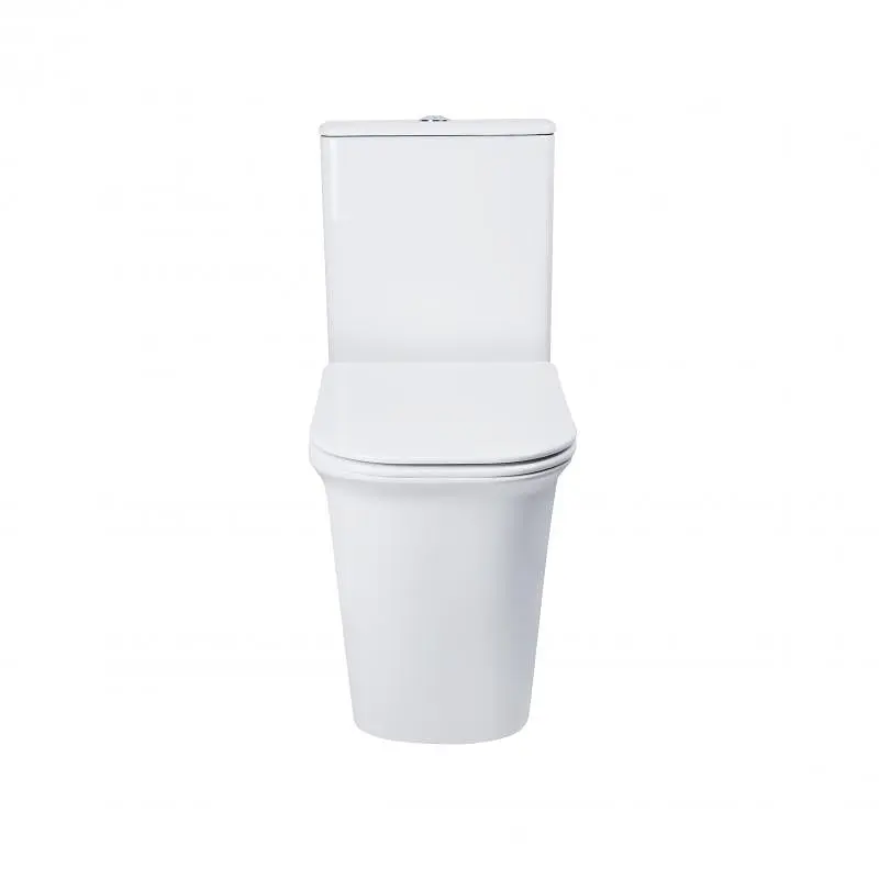Унітаз-компакт Qtap Nando безободковий з сидінням Soft-close QT12221222AW - фото 2
