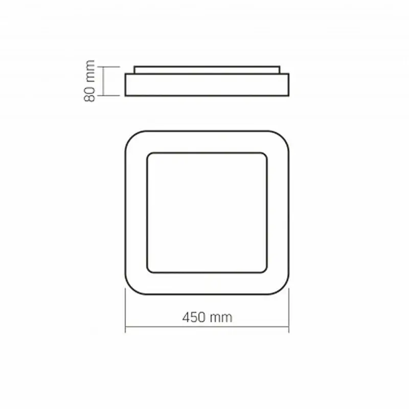 Світильник Videx EDGE-SC-72W-BLACK (VLE-ESC-72B) - фото 2