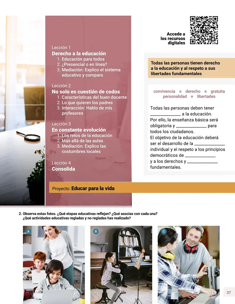 En plural B1 Libro de clase - Хосе Рамон Родрігес Мартін - фото 8