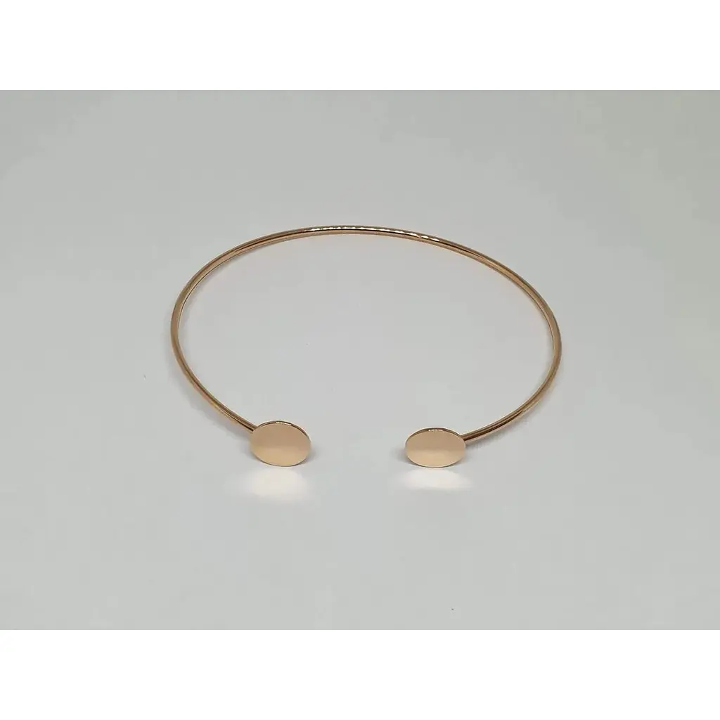 Жорсткий Золотий браслет Tango. 820213 - фото 2