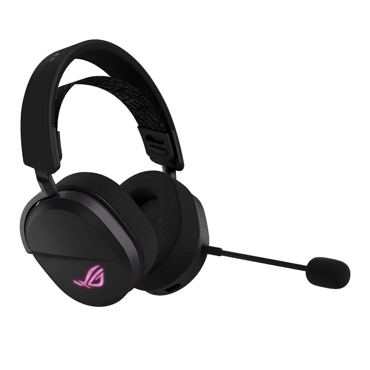 Гарнітура ігрова Asus ROG Pelta USB-A/BT/WL RGB 1.8 м чорний (90YH0410-BHUA00) - фото 4