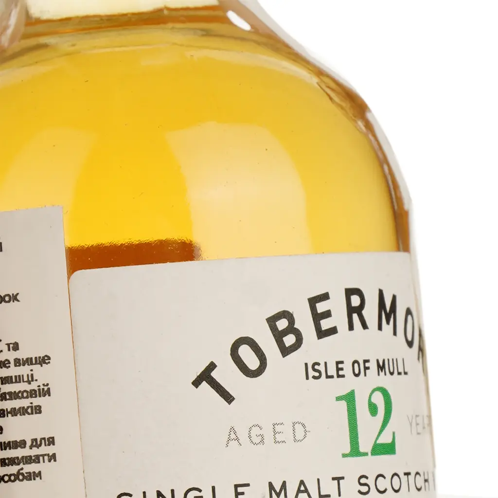 Виски Tobermory Single Malt Scotch Whisky, 12 yo, 46,3%, 0,05 л - фото 3