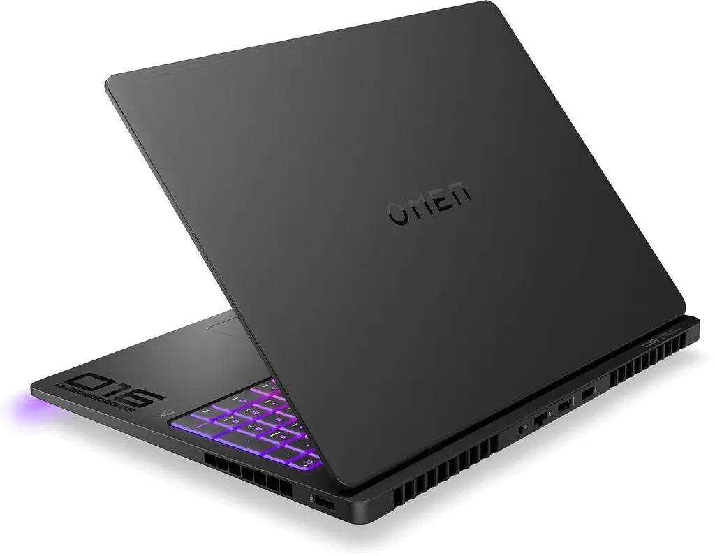 Ноутбук HP 16 OMEN 16-ah0043ua 2.5K IPS/U9-275HX/64GB/2TB SSD/RTX 5090 24GB/DOS/Чорний (BV8Y5EA) - фото 4