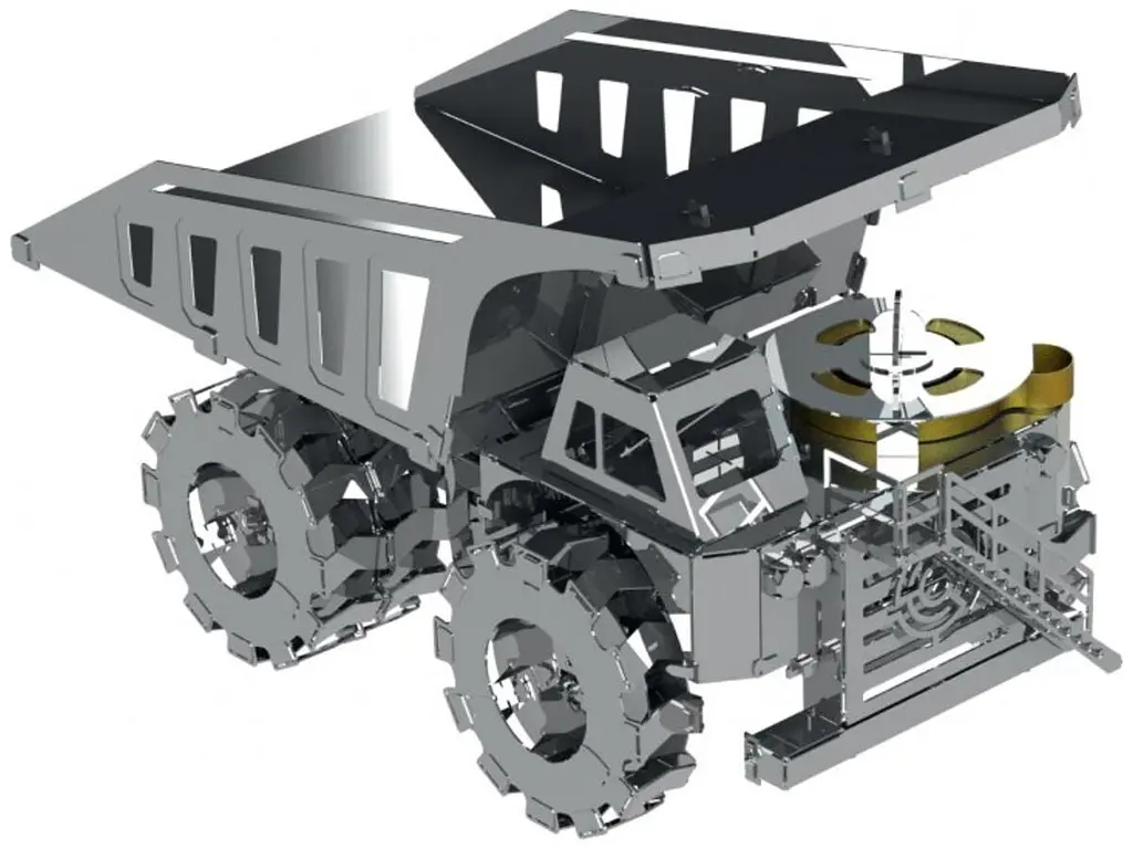 Коллекционная модель Metal Time Quarry Transporter MT014 - фото 8