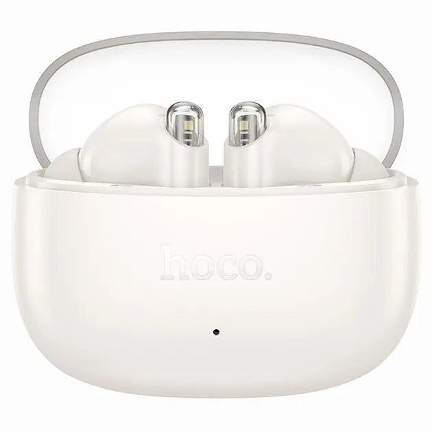 Беспроводные TWS наушники Hoco EQ12, вакуумные, BT5.3, 40mAh, 350mAh, 7h, 32h, white - фото 3