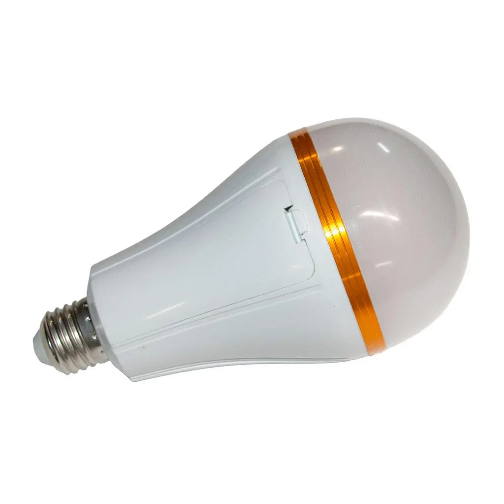 Лампа светодиодная с аккумулятором E27 New Emergency lamp 3x18650, смарт лампочка - аварийная лампа - фото 6