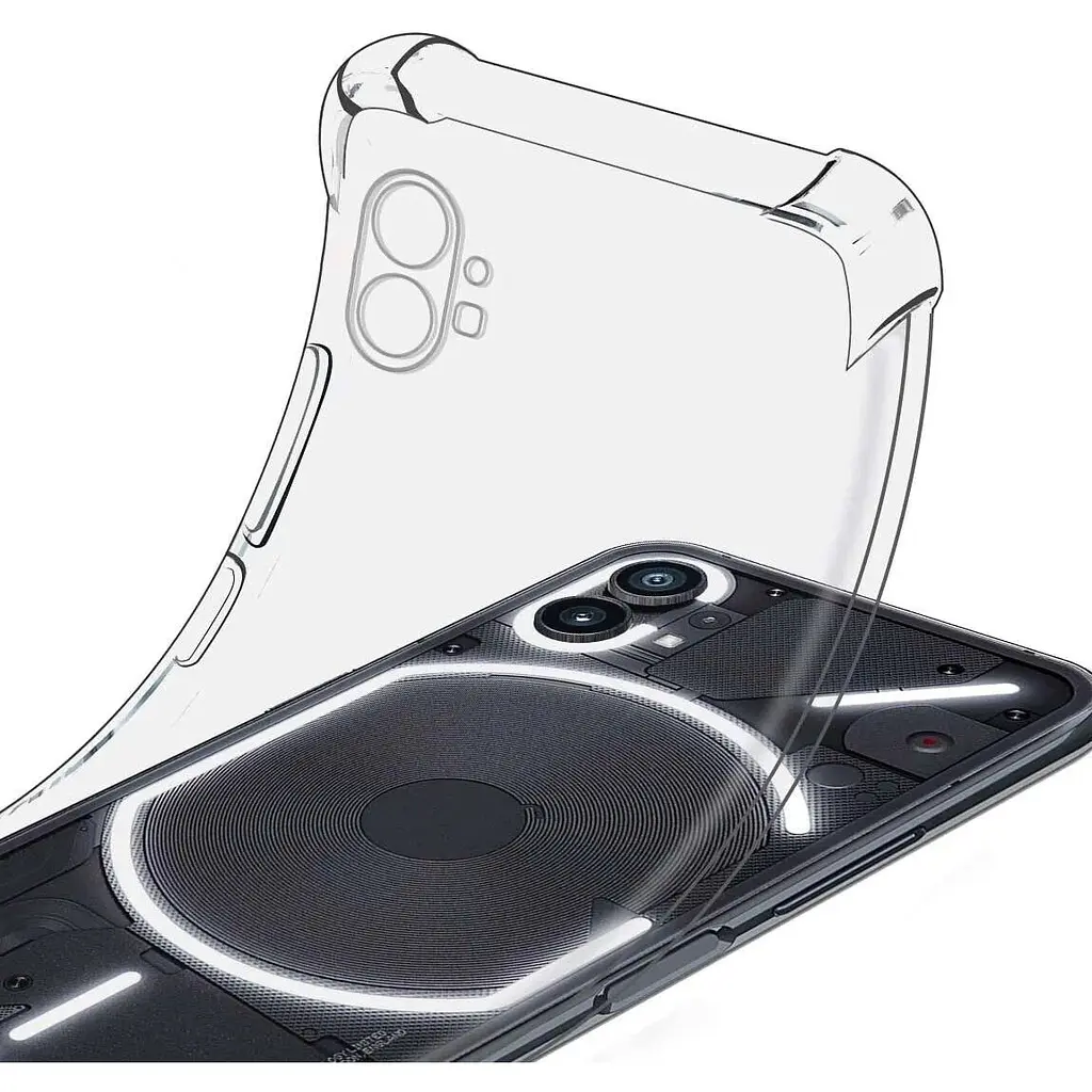 Панель BeCover Anti-Shock для Nothing Phone (1) Clear (709349) - фото 4