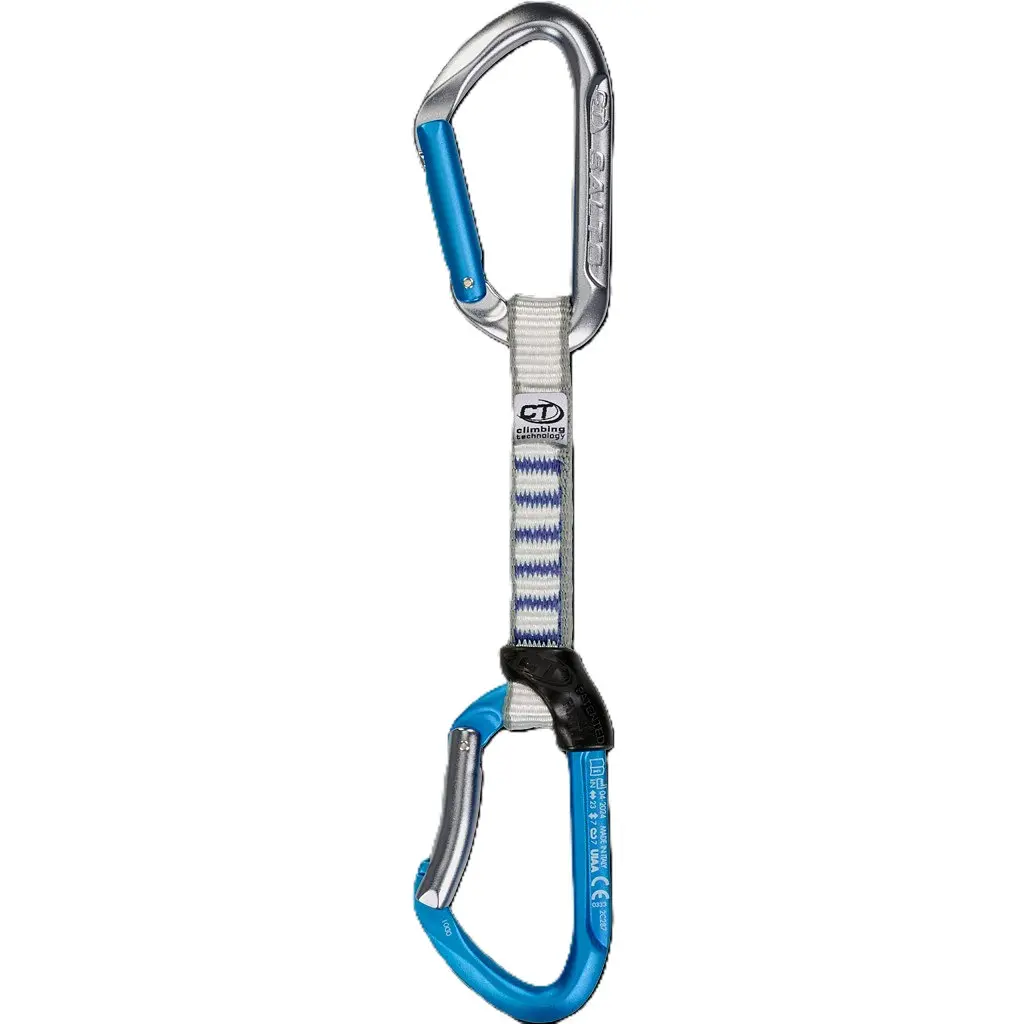 Набір відтяжок Climbing Technology Salto Set NY 12 cm Grey/Blue (1053-2E724EI D0H CTSTP) - фото 2