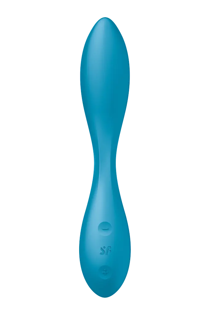 Вібратор Satisfyer G-Spot Flex 1 Гнучкий із фіксацією форми, 19.5х3.2 см блакитний - фото 6