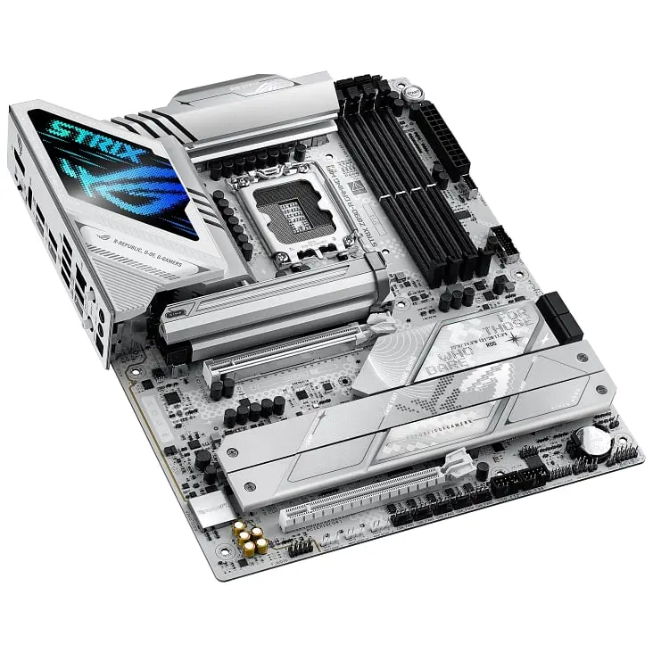 ASUS Материнська плата ROG STRIX Z890-A GAMING WIFI s1851 Z890 4xDDR5 M.2 DP HDMI Wi-Fi BT ATX білий - фото 6
