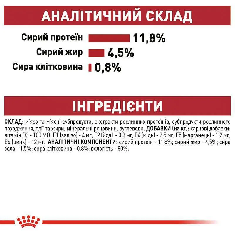 Влажный корм для взрослых кошек Royal Canin Instinctive кусочки в желе 85 г - фото 8