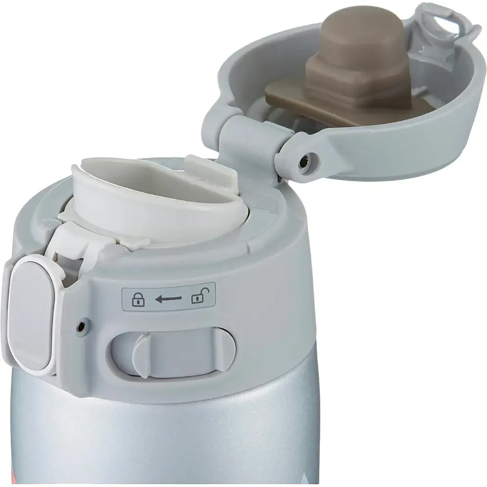 Термокухоль Zojirushi SM-TAE48SASZ 480мл Silver/Red [76466] - фото 4