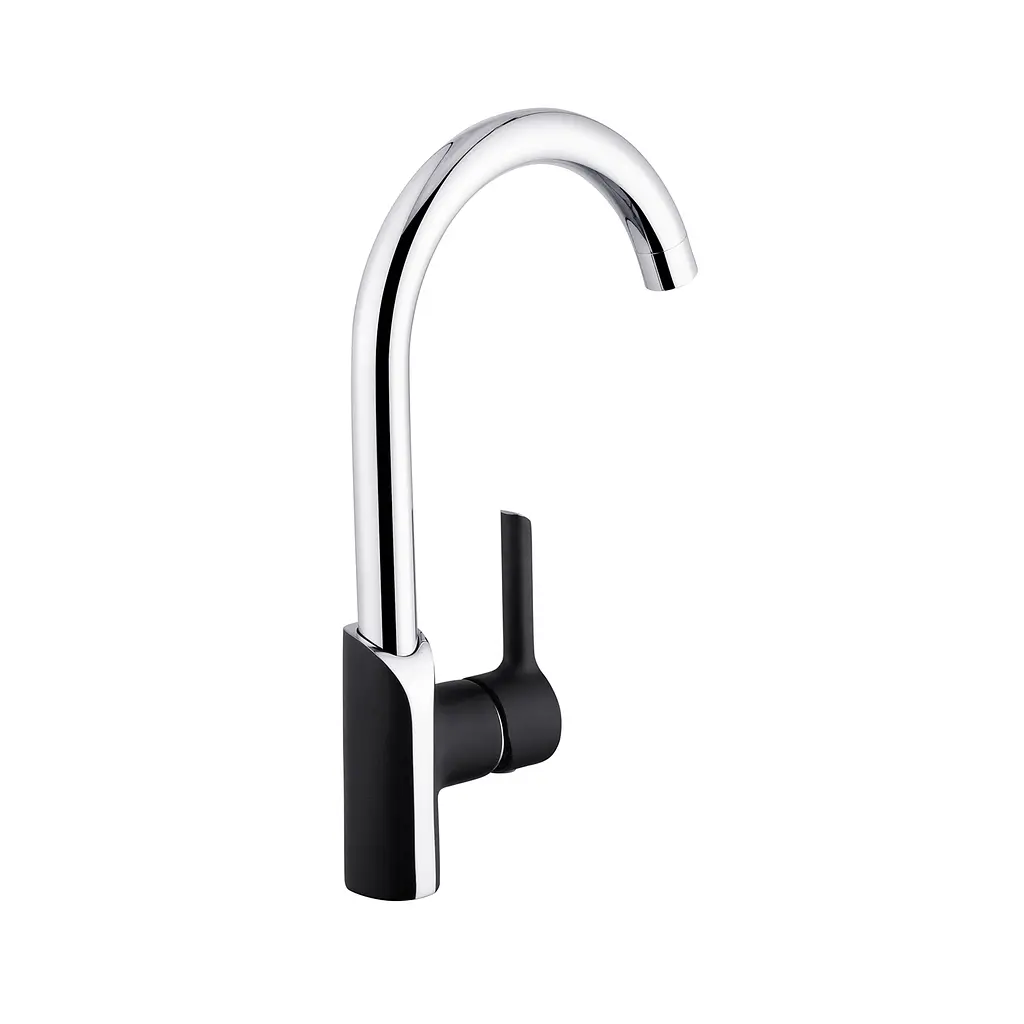 Смеситель для кухни Kroner KRP Essen - SCH030 CV024333 Черный матовый - фото 3