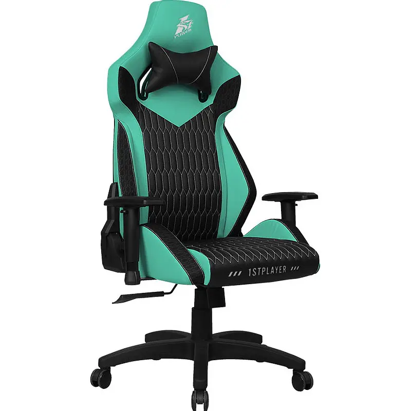 Геймерське крісло 1stPlayer WIN101 Black/Green [121651] - фото 3