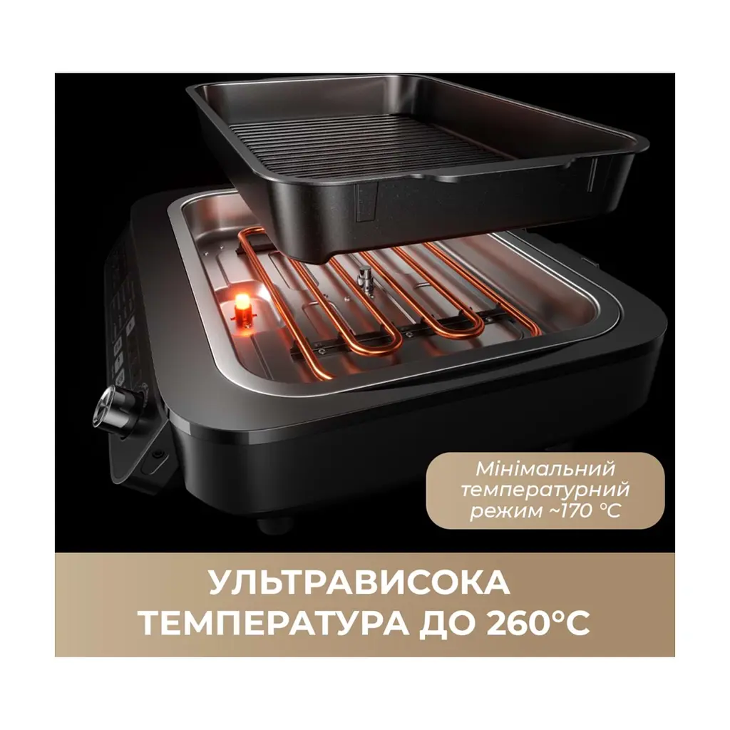 Електрогриль MOVA IG20 PRO Black (MOVA-IG20-PRO) - фото 6