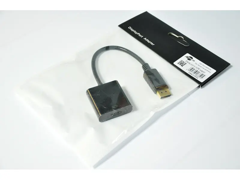 Перехідник ATCOM (16852) DisplayPort(M)-HDMI(F) 10см - фото 2