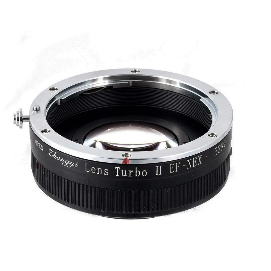 Перехідник Mitakon Turbo Adapter Mark II для об'єктивів Canon EF на Sony E-Mount - фото 3