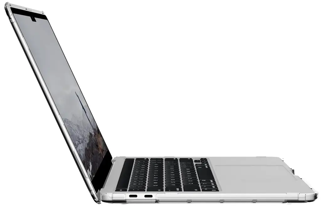 Чехол UAG для Apple MacBook Pro 13" (2020-2022) Lucent Ice/Black - фото 4