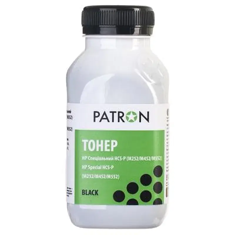 Тонер HP CLJ Pro M176/M177/M252/M277/M452, CANON 045 BLACK Patron (PN-HCS-P-B-050) - фото 2