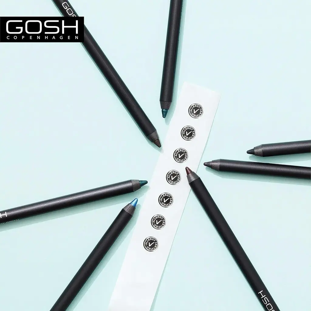 Карандаш для глаз Gosh Velvet Touch Eye Pencil водостойкий тон 011 (Sky high) 1.2 г - фото 5