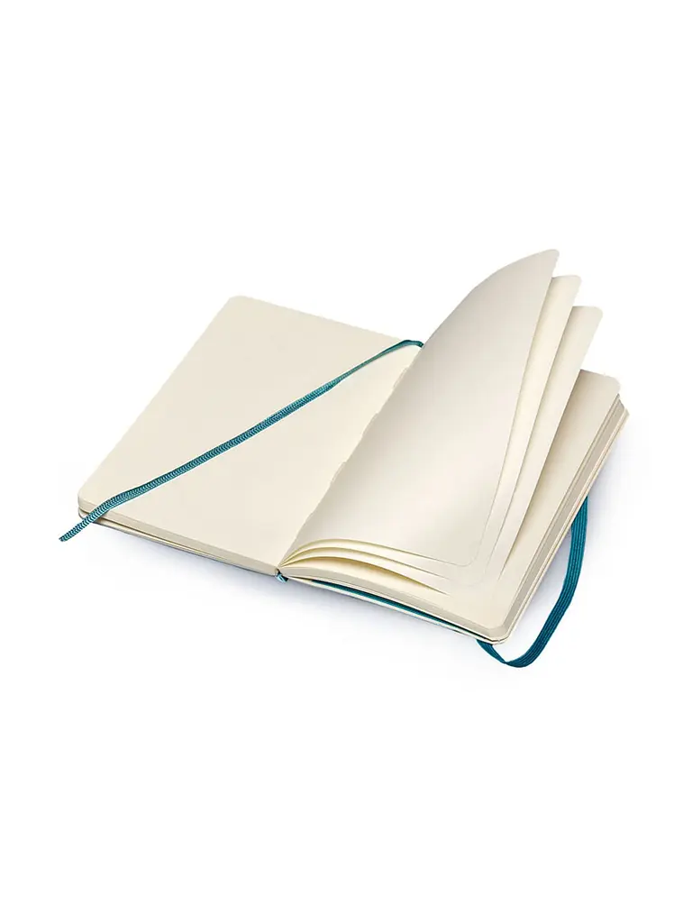 Записник Moleskine Classic кишеньковий, Нелінований Аквамарин М’який (QP613B6) - фото 4