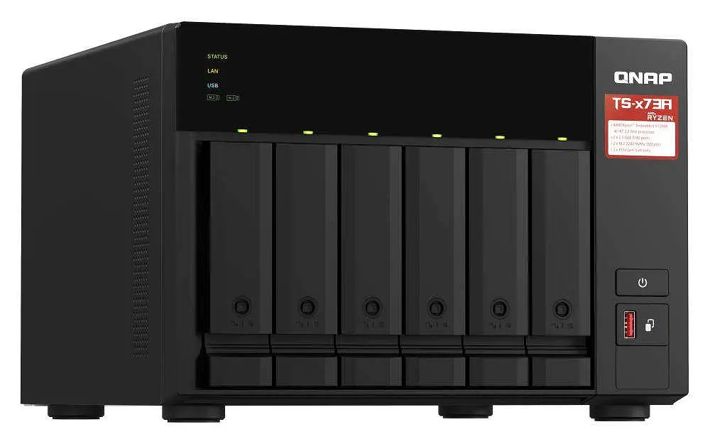 Сетевой накопитель Qnap TS-673A-8G - фото 3