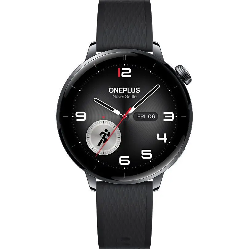 Смарт-годинник OnePlus Watch 3 43mm Black Steel [146122] - фото 2